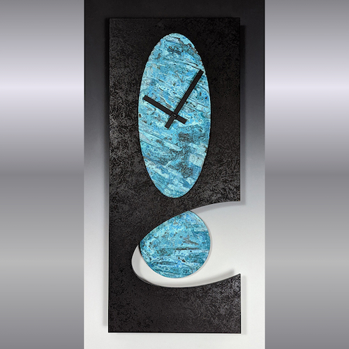 Click to view detail for LL-008 Clock, Black 24 Verdi 24x10 $394